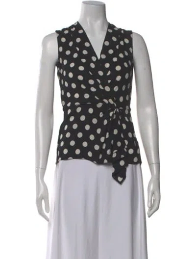 Pre-owned Prada Vintage 2011 Blouse In Black