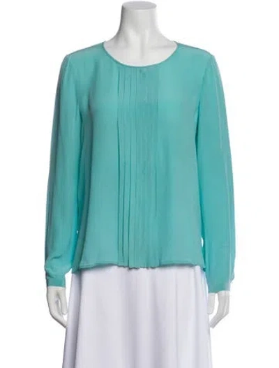 Pre-owned Prada Vintage 2011 Blouse In Blue