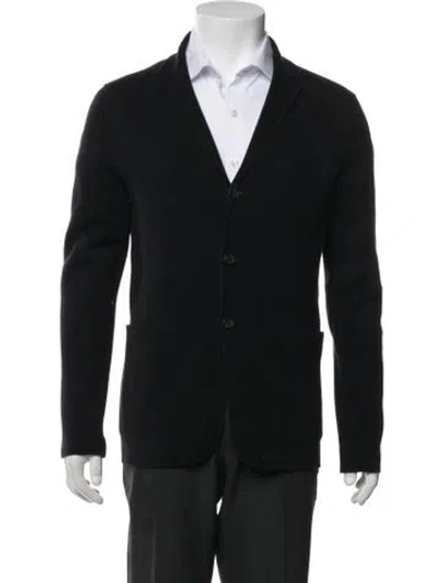 Pre-owned Prada Vintage 2011 Cardigan In Black