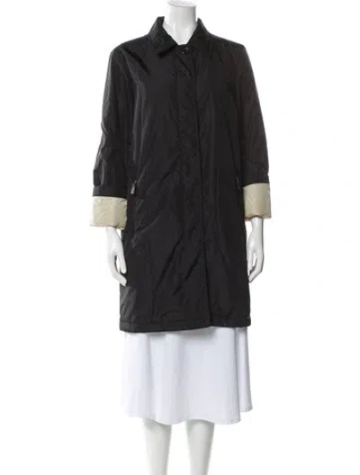 Pre-owned Prada Vintage 2011 Coat In Black