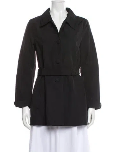 Pre-owned Prada Vintage 2011 Coat In Black