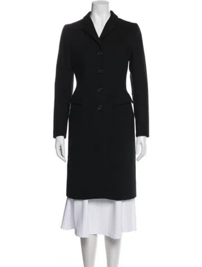 Pre-owned Prada Vintage 2011 Coat In Black