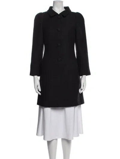 Pre-owned Prada Vintage 2011 Coat In Grey