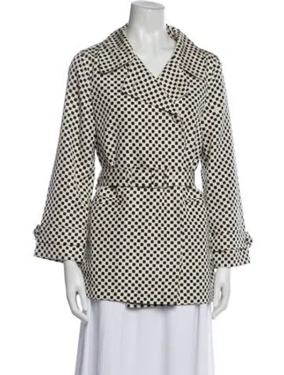 Pre-owned Prada Vintage 2011 Coat In Neutral