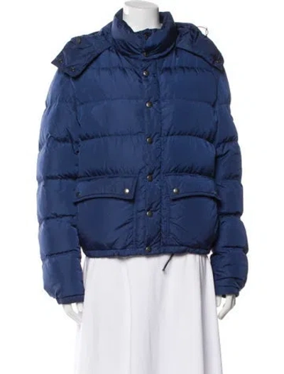 Pre-owned Prada Vintage 2011 Down Jacket In Blue
