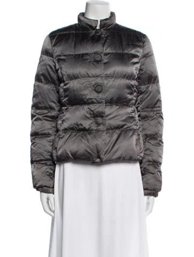 Pre-owned Prada Vintage 2011 Down Jacket In Gray