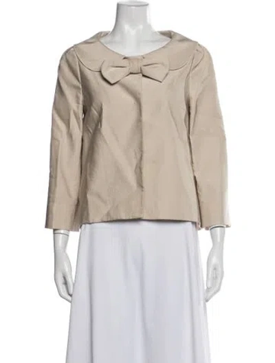 Pre-owned Prada Vintage 2011 Jacket In Neutrals