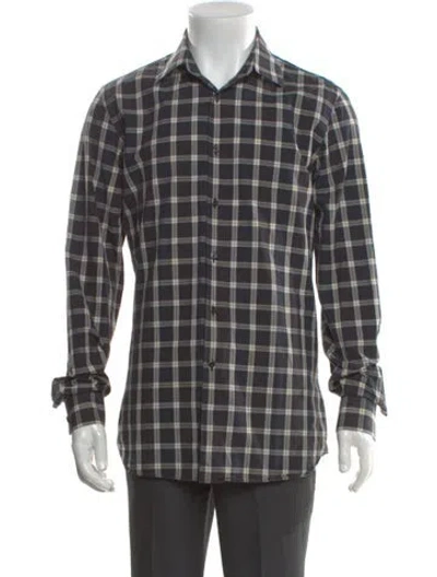 Pre-owned Prada Vintage 2011 Shirt In Gray