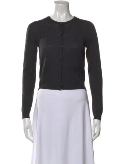 Pre-owned Prada Vintage 2011 Sweater In Gray