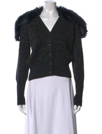 Pre-owned Prada Vintage 2011 Sweater In Green