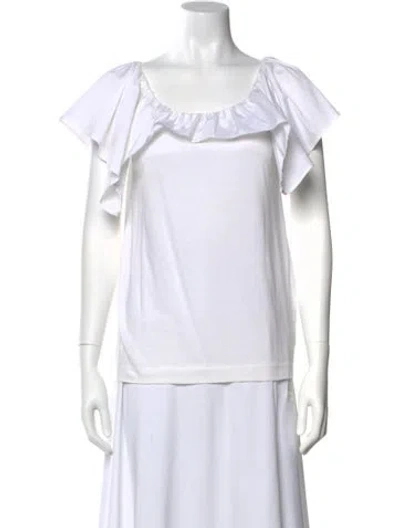 Pre-owned Prada Vintage 2011 Top In White