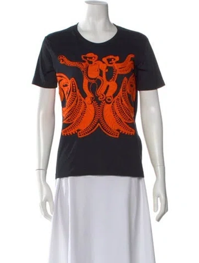 Pre-owned Prada Vintage 2011 T-shirt In Black