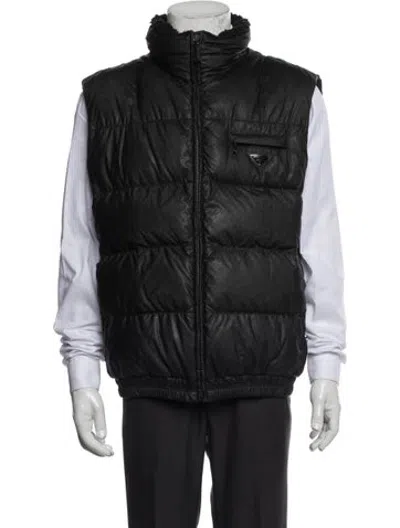 Pre-owned Prada Vintage 2011 Vest In Black