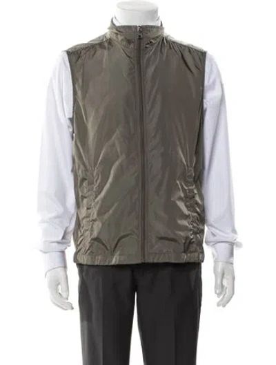 Pre-owned Prada Vintage 2011 Vest In Green