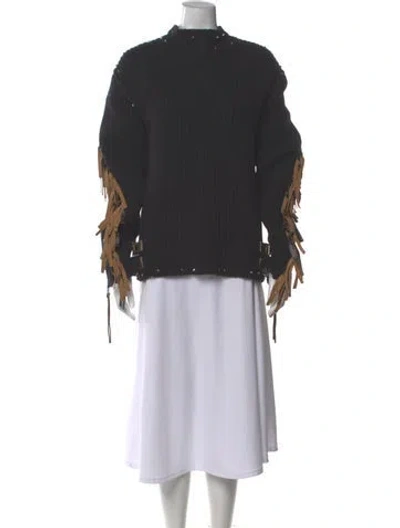 Pre-owned Prada Vintage 2025 Sweater In Black