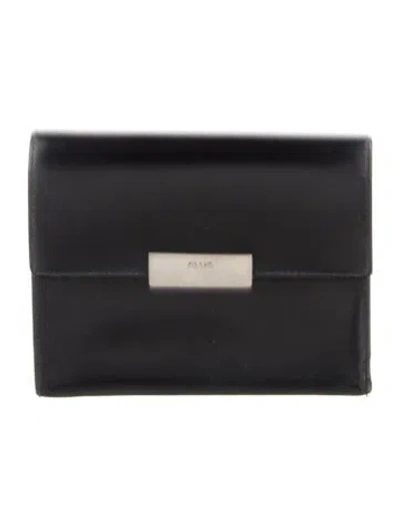 Pre-owned Prada Vintage Bifold Wallet In Black