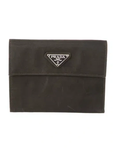 Pre-owned Prada Vintage Bifold Wallet In Brown