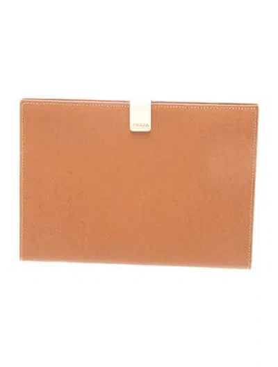 Pre-owned Prada Vintage Card Holder In Neutrals