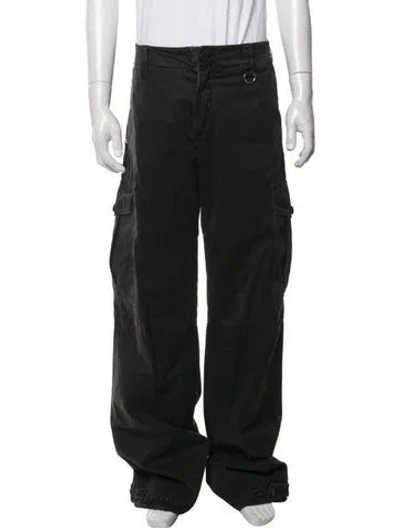 Pre-owned Prada Vintage Cargo Pants In Grey
