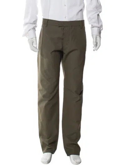 Pre-owned Prada Vintage Chinos In Green