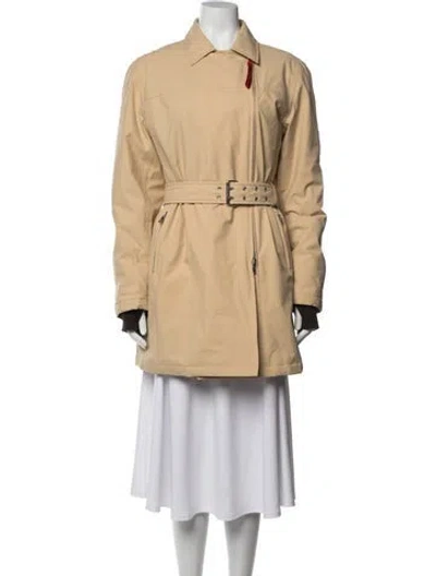 Pre-owned Prada Vintage Coat In Neutrals