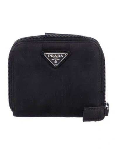 Pre-owned Prada Vintage Coin Pouch In Black