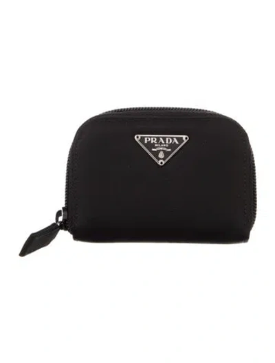 Pre-owned Prada Vintage Coin Pouch In Black