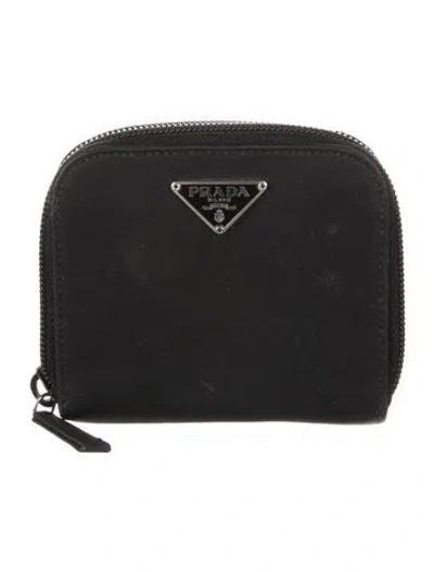 Pre-owned Prada Vintage Coin Pouch In Black
