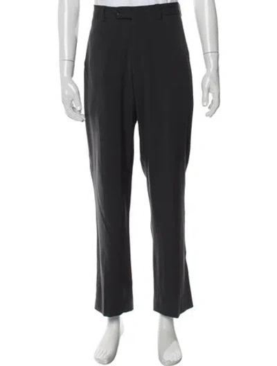 Pre-owned Prada Vintage Dress Pants In Gray