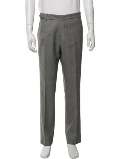 Pre-owned Prada Vintage Dress Pants In Gray