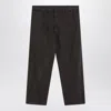 Prada Vintage-effect Brown Cotton Trousers Men
