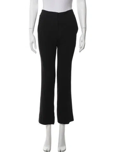 Pre-owned Prada Vintage Flared Pants In Black