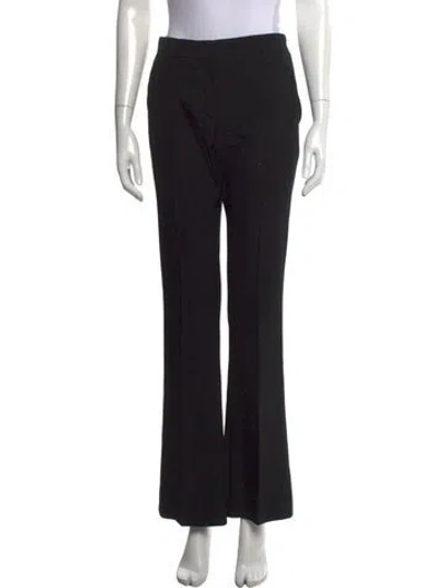 Pre-owned Prada Vintage Flared Pants In Black