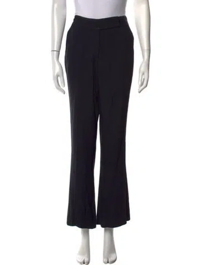 Pre-owned Prada Vintage Flared Pants In Blue