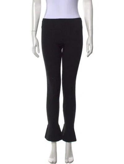 Pre-owned Prada Vintage Flared Pants In Grey