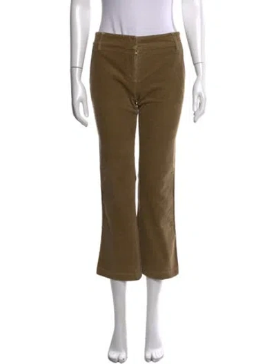 Pre-owned Prada Vintage Flared Pants In Neutrals