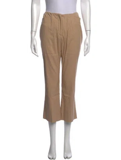Pre-owned Prada Vintage Flared Pants In Neutrals