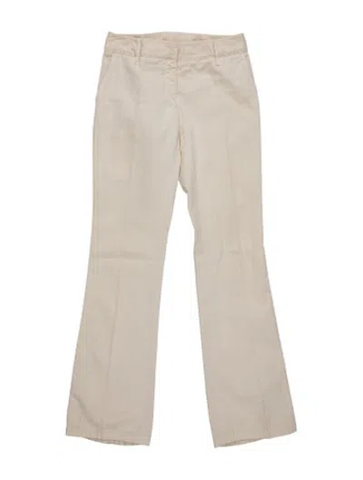 Pre-owned Prada Vintage Flared Pants In Neutrals
