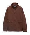 Prada Vintage Gabardine Cotton Shirt Jacket