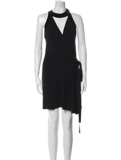 Pre-owned Prada Vintage Knee-length Dress In Black