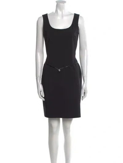 Pre-owned Prada Vintage Knee-length Dress In Black