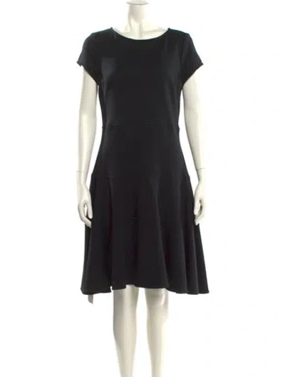 Pre-owned Prada Vintage Knee-length Dress In Black