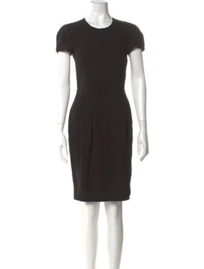 Pre-owned Prada Vintage Knee-length Dress In Black