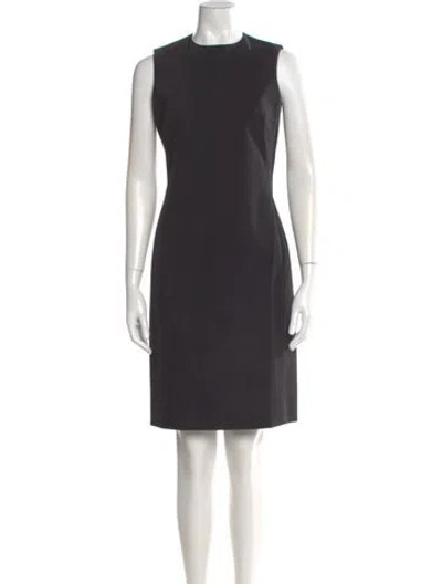 Pre-owned Prada Vintage Knee-length Dress In Black