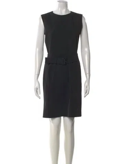 Pre-owned Prada Vintage Knee-length Dress In Black