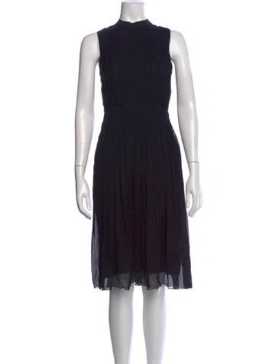 Pre-owned Prada Vintage Knee-length Dress In Black