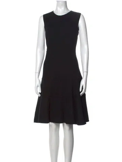 Pre-owned Prada Vintage Knee-length Dress In Black