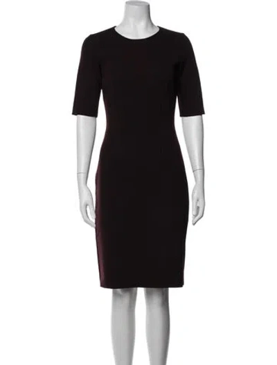 Pre-owned Prada Vintage Knee-length Dress In Black