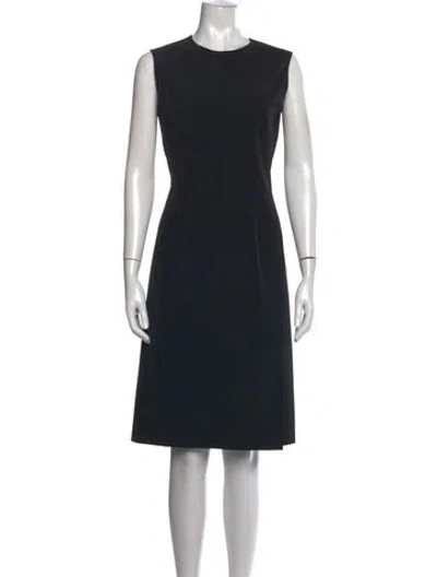 Pre-owned Prada Vintage Knee-length Dress In Black