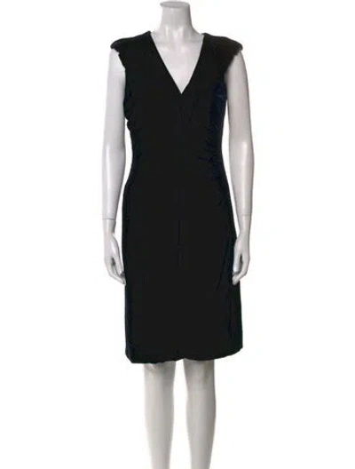 Pre-owned Prada Vintage Knee-length Dress In Blue